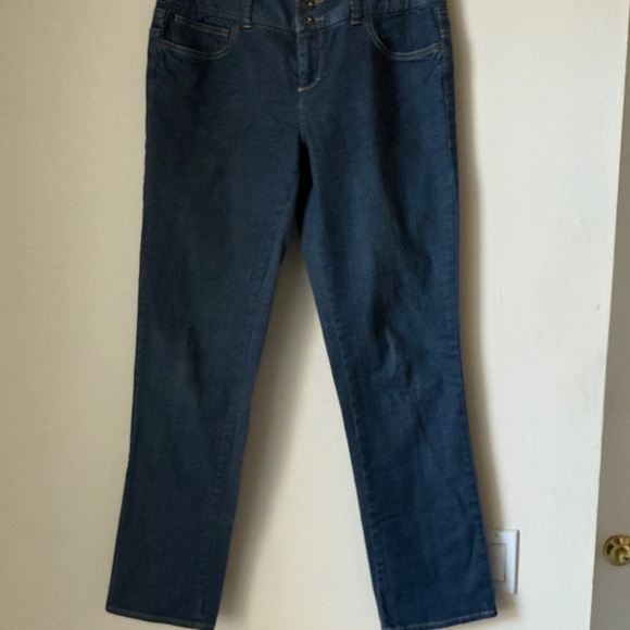 Tommy Hilfiger Dark Blue Straight Leg Jeans, Size 8. - Picture 2 of 10